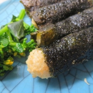 もちもち食感♡山芋の海苔天。